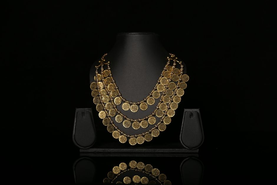 Gold necklace